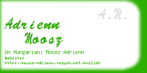 adrienn moosz business card